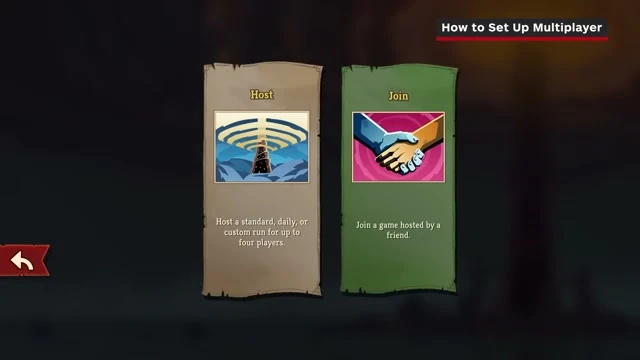 Slay the Spire 2 multiplayer lobby — Host and Join options